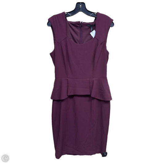 Dress Casual Midi By White House Black Market In Purple, Size: 8