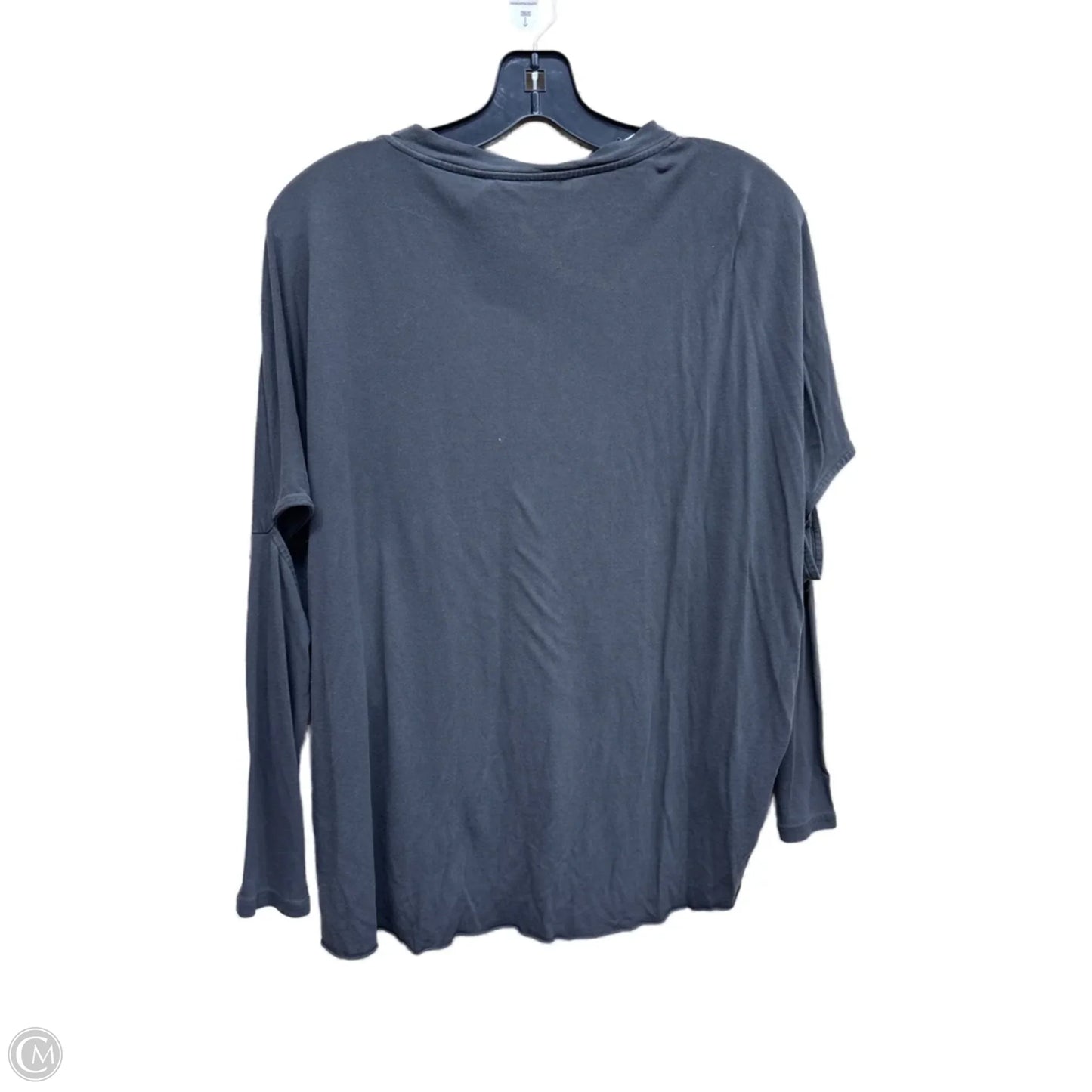 Top Long Sleeve Designer By All Saints In Grey, Size: M