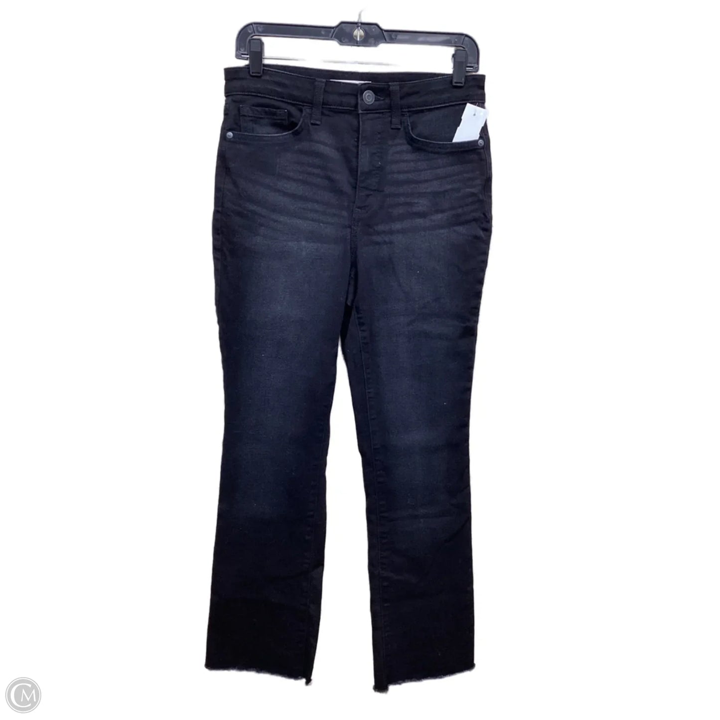 Jeans Straight By Lc Lauren Conrad In Black Denim, Size: 8l