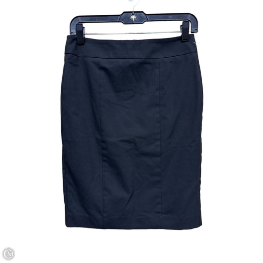 Skirt Midi By Ann Taylor In Black, Size: 0