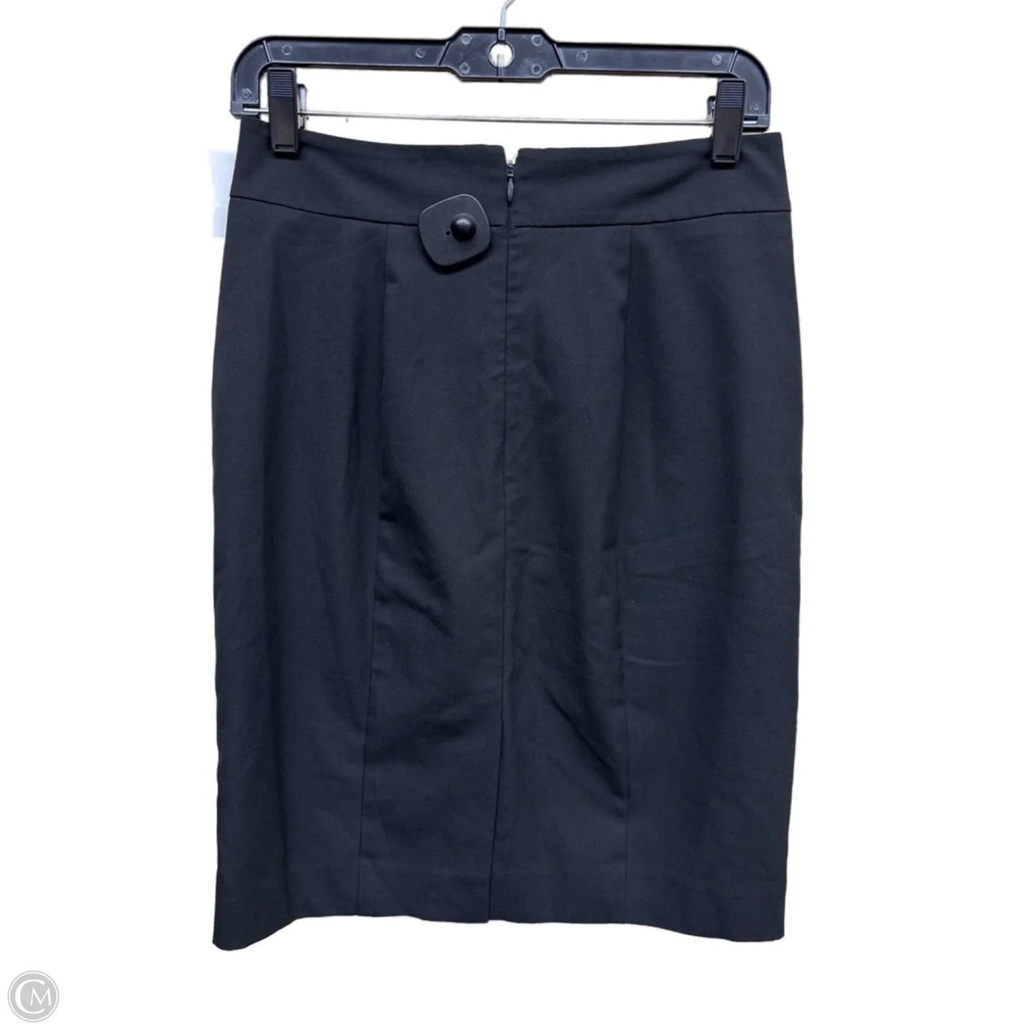 Skirt Midi By Ann Taylor In Black, Size: 0