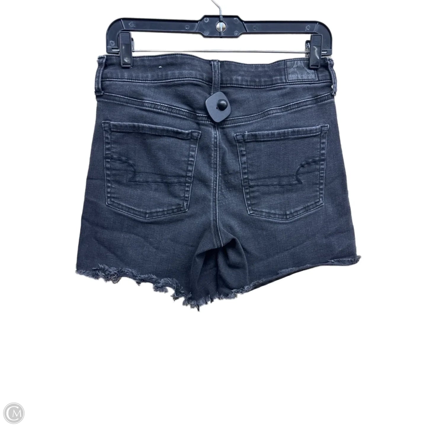 Shorts By American Eagle In Black Denim, Size: 6