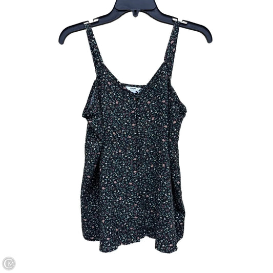 Top Sleeveless By Sonoma In Floral Print, Size: S