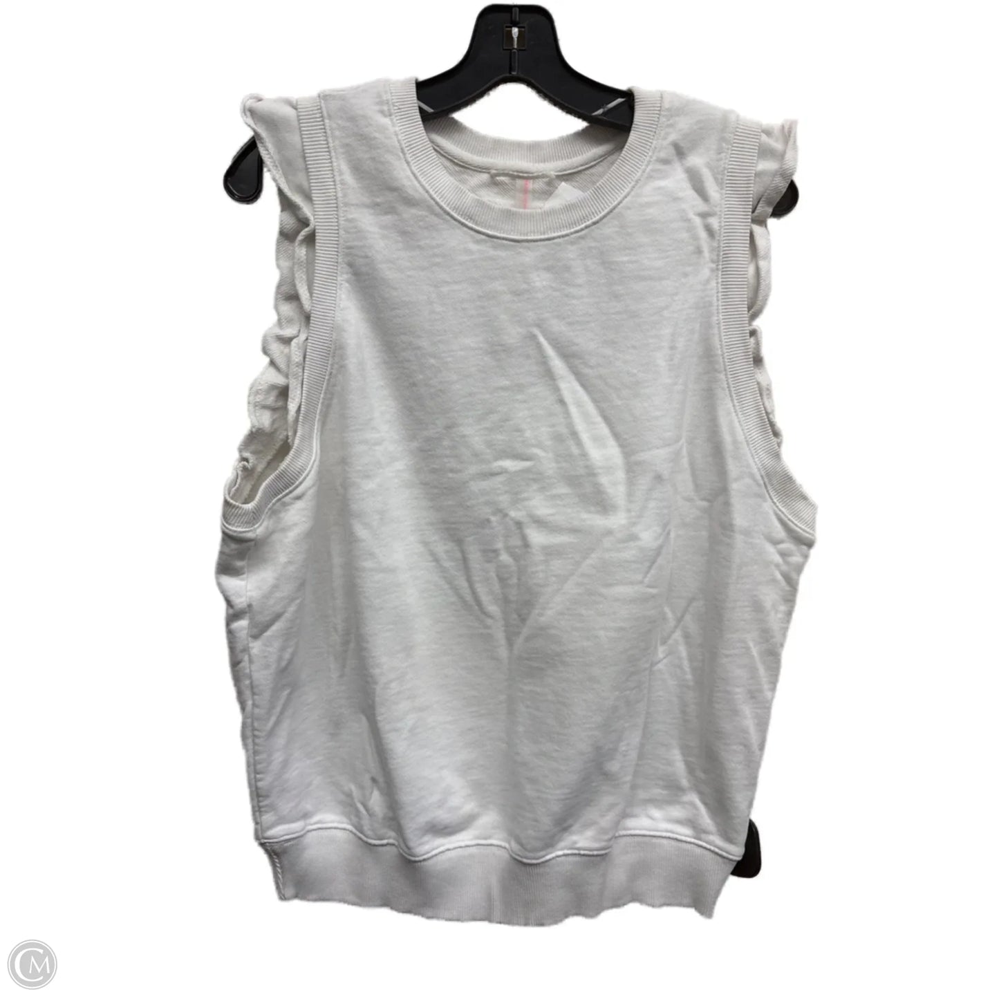 Top Sleeveless By Free People In White, Size: M