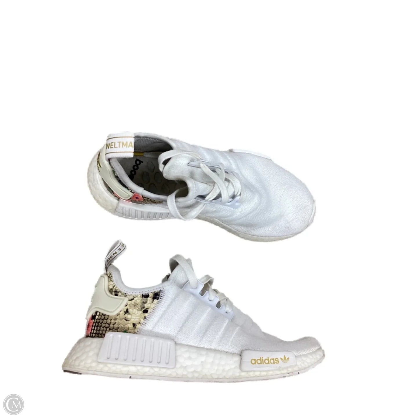 Shoes Athletic By Adidas In White, Size: 6