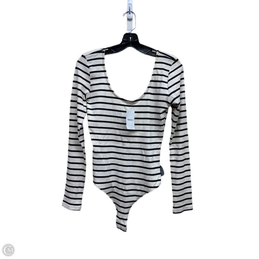 Bodysuit By Forever 21 In Striped Pattern, Size: L