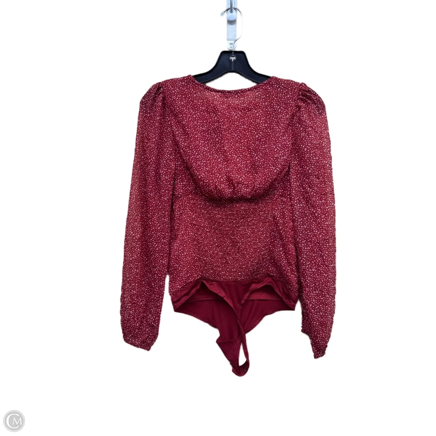 Bodysuit By Abercrombie And Fitch In Polkadot Pattern, Size: Xs