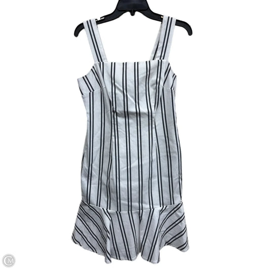 Dress Casual Short By Calvin Klein In Striped Pattern, Size: 4