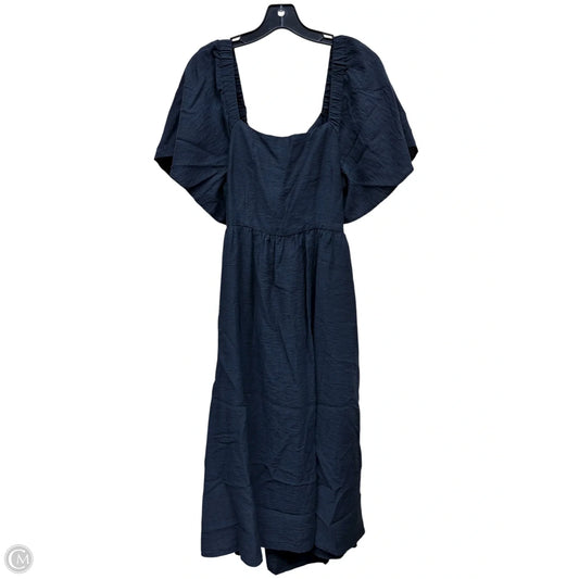 Dress Casual Midi By A New Day In Black, Size: M