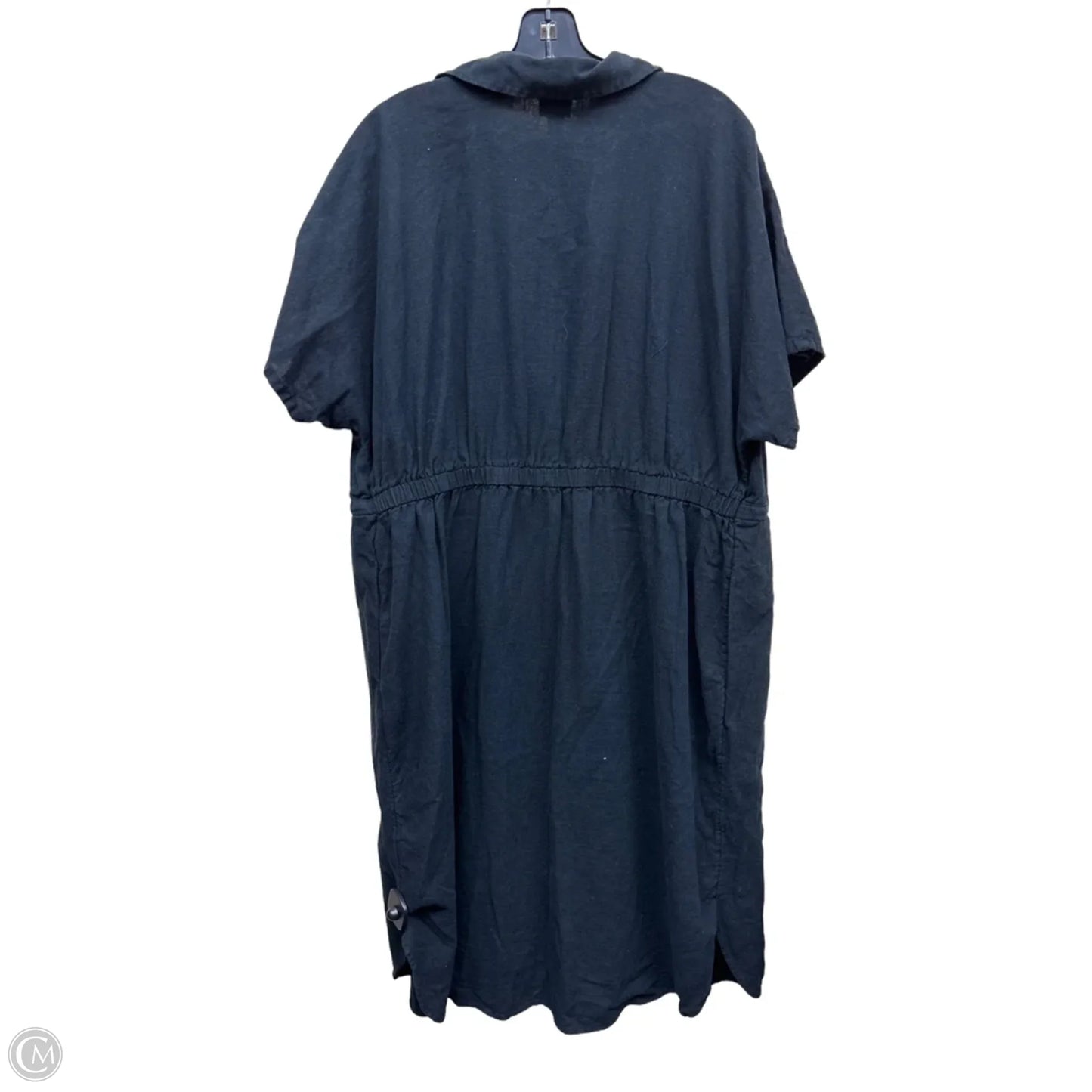 Dress Casual Midi By A New Day In Black, Size: Xxl