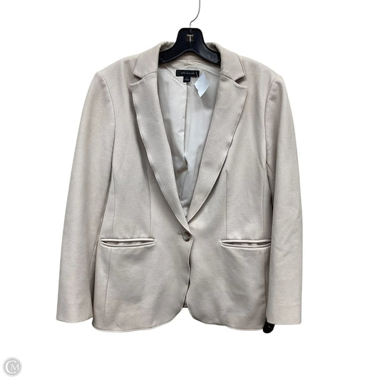 Blazer By Ann Taylor In Tan, Size: 8
