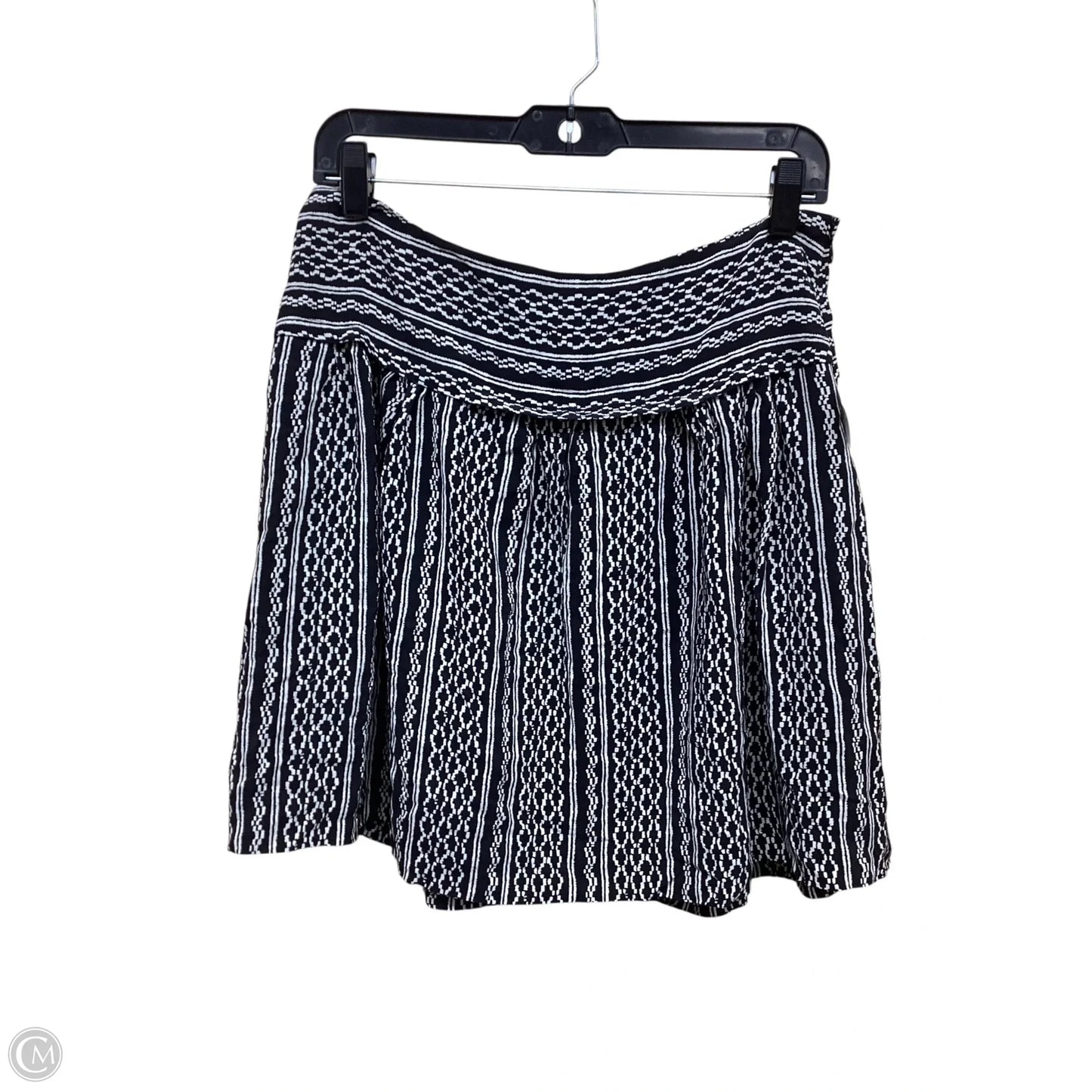 Skirt Mini & Short By Madewell In Black & White, Size: S