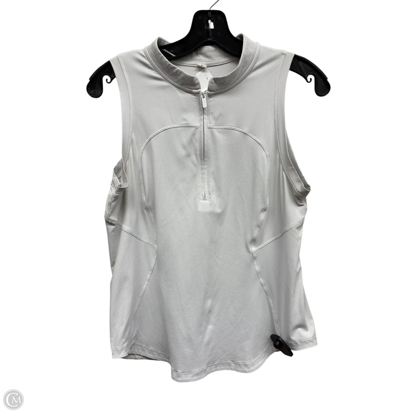 Athletic Tank Top By Lululemon In White, Size: 8