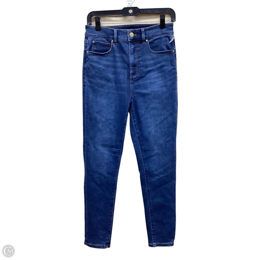 Jeans Straight By Ann Taylor In Blue Denim, Size: 4