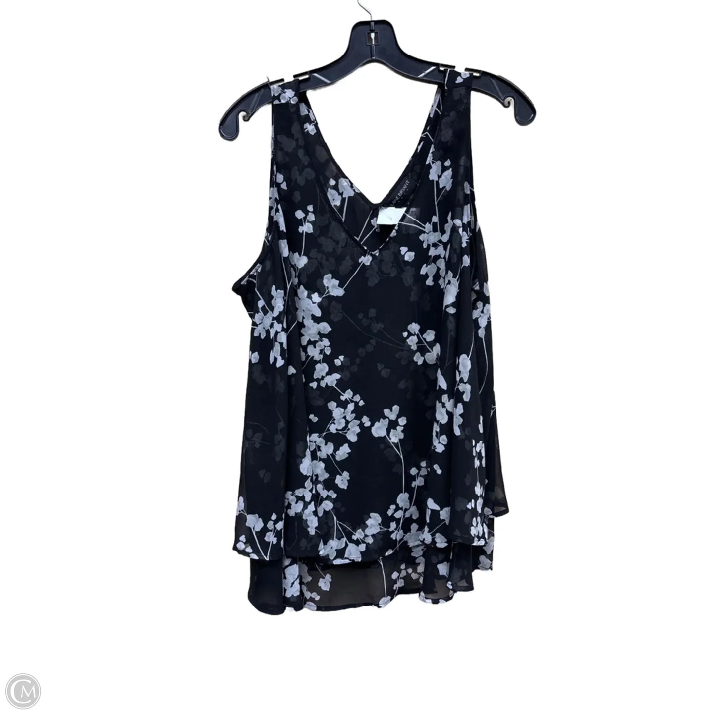Top Sleeveless By Lane Bryant In Floral Print, Size: 18
