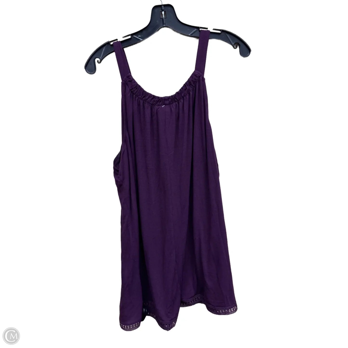 Top Sleeveless By Lane Bryant In Purple, Size: 18
