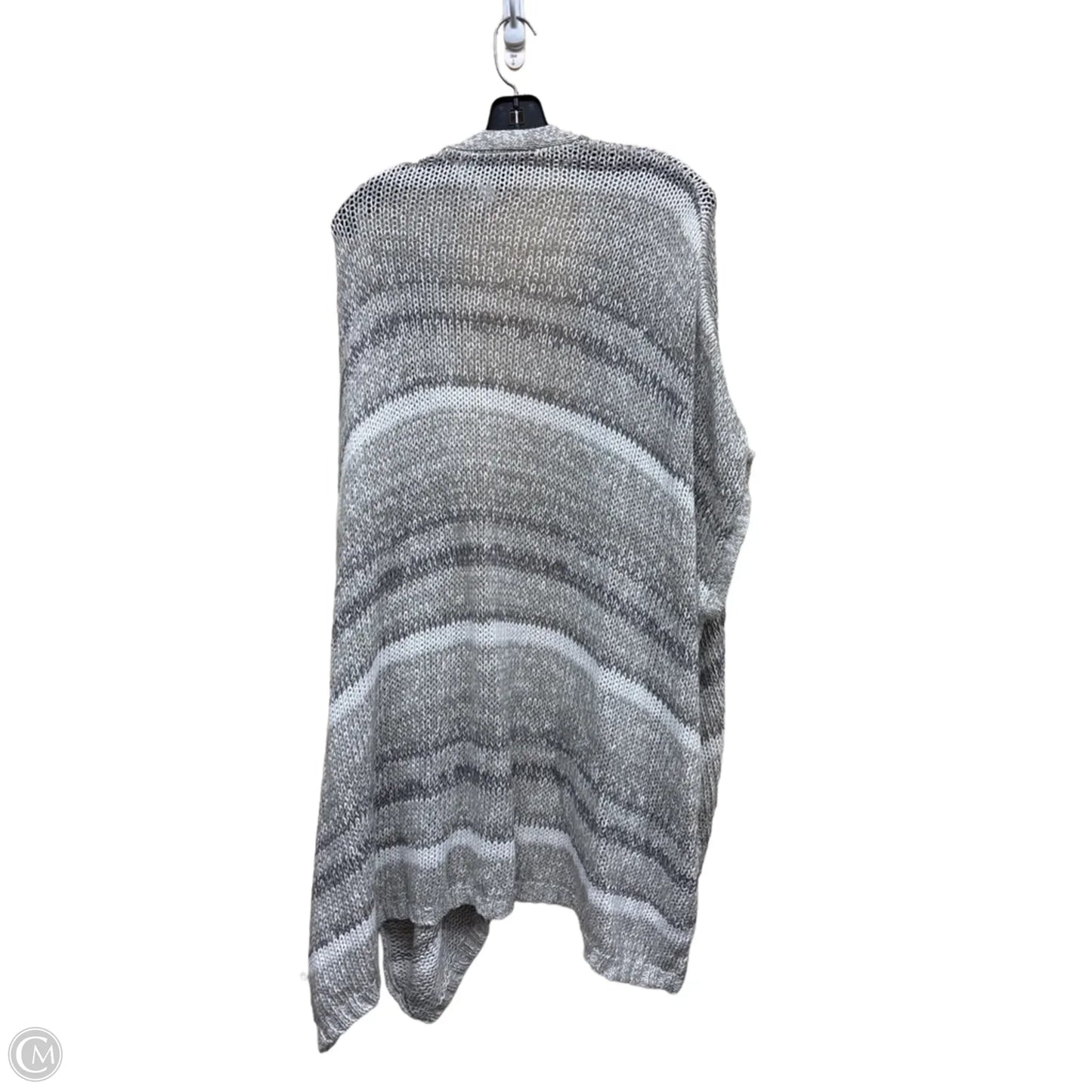 Sweater Cardigan By Lane Bryant In Grey