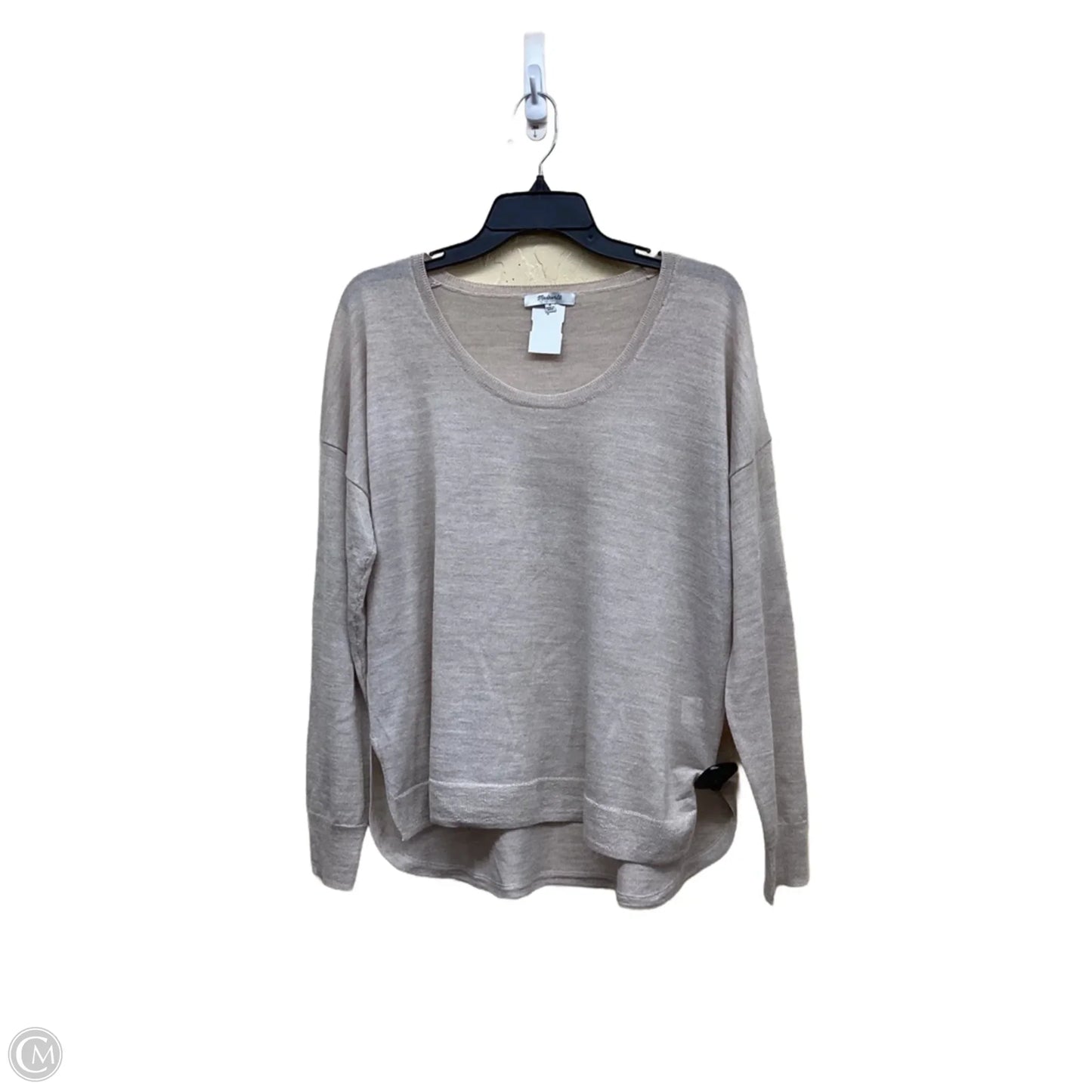 Top Long Sleeve By Madewell In Pink, Size: M