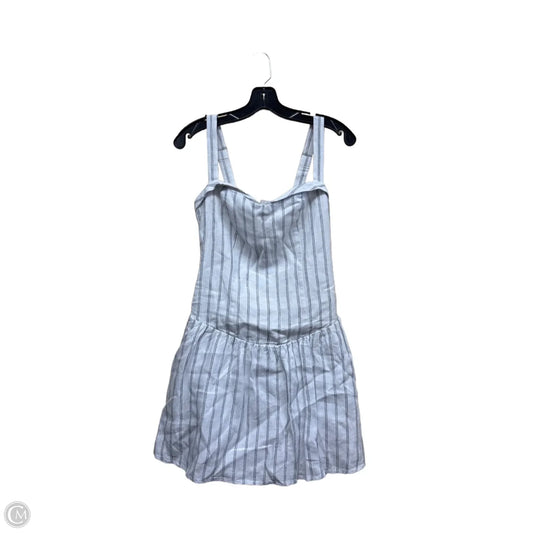 Dress Casual Midi By Abercrombie And Fitch In Striped Pattern, Size: M