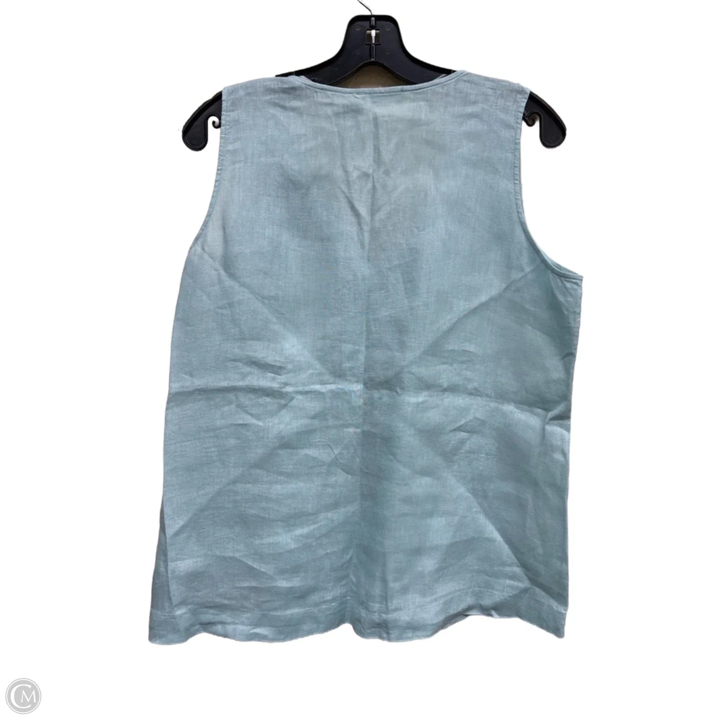 Top Sleeveless By Clothes Mentor In Blue, Size: M