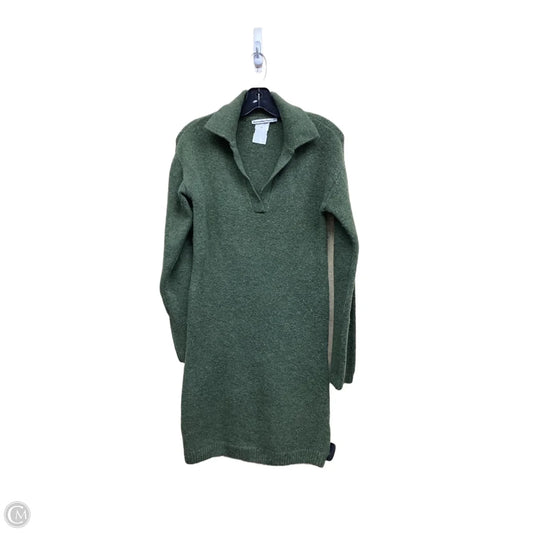 Dress Sweater By Abercrombie And Fitch In Green, Size: S