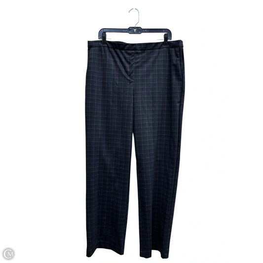 Pants Dress By Nicole By Nicole Miller In Plaid Pattern, Size: Xl