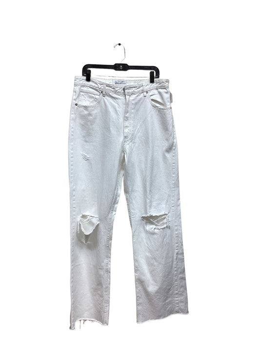 White Pants Chinos & Khakis Zara, Size 14