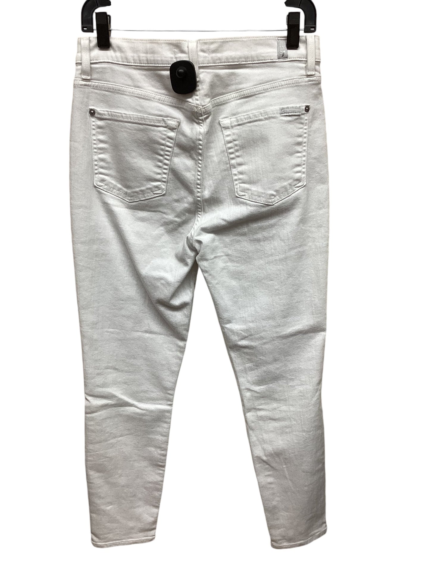 Jeans Skinny By 7 For All Mankind In White, Size: 8