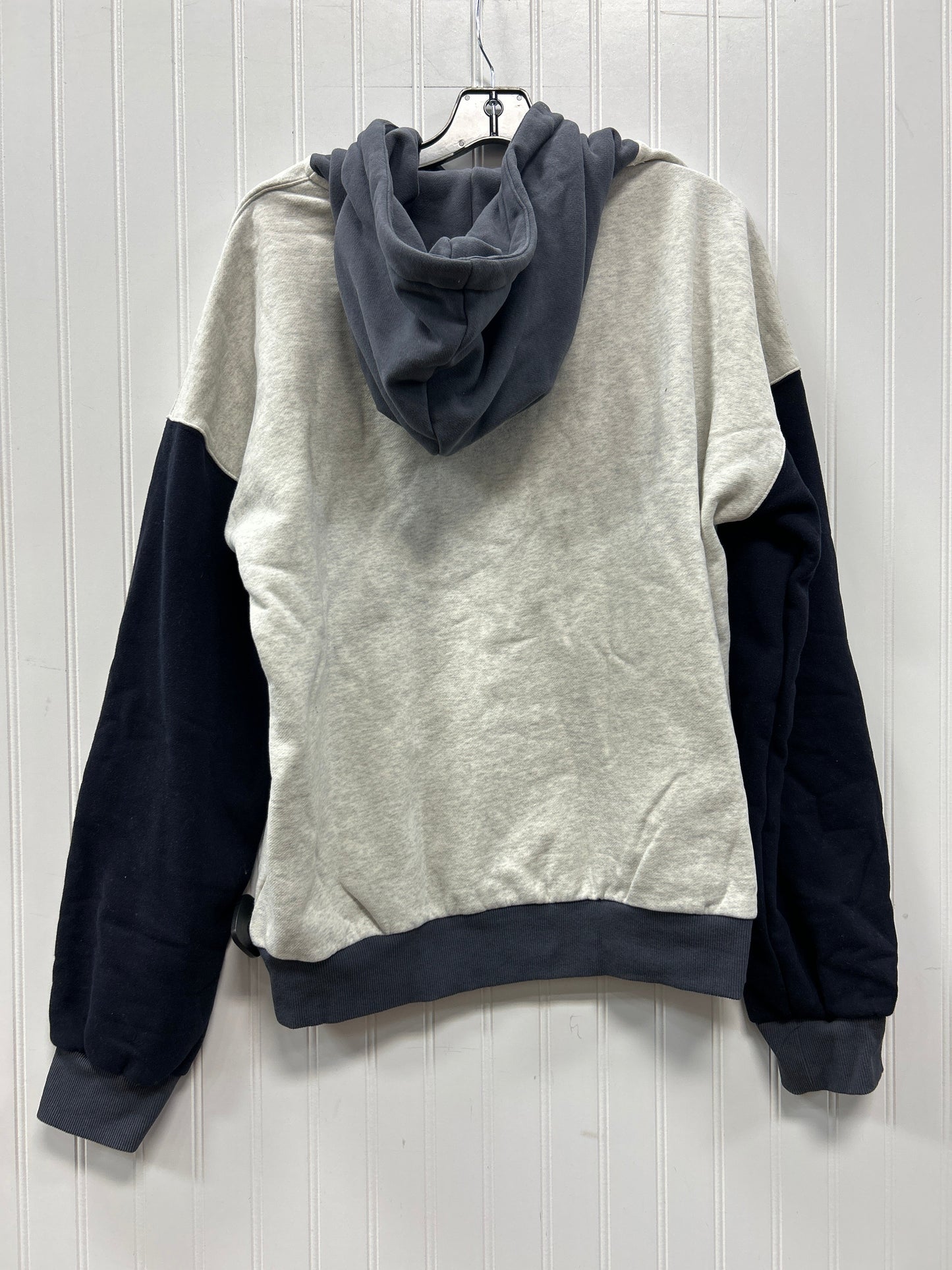 Sweatshirt Hoodie By Cmc In Grey, Size:1X