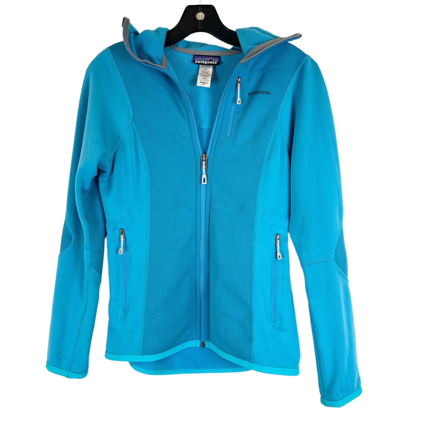 Blue Athletic Sweatshirt Hoodie Patagonia, Size XS