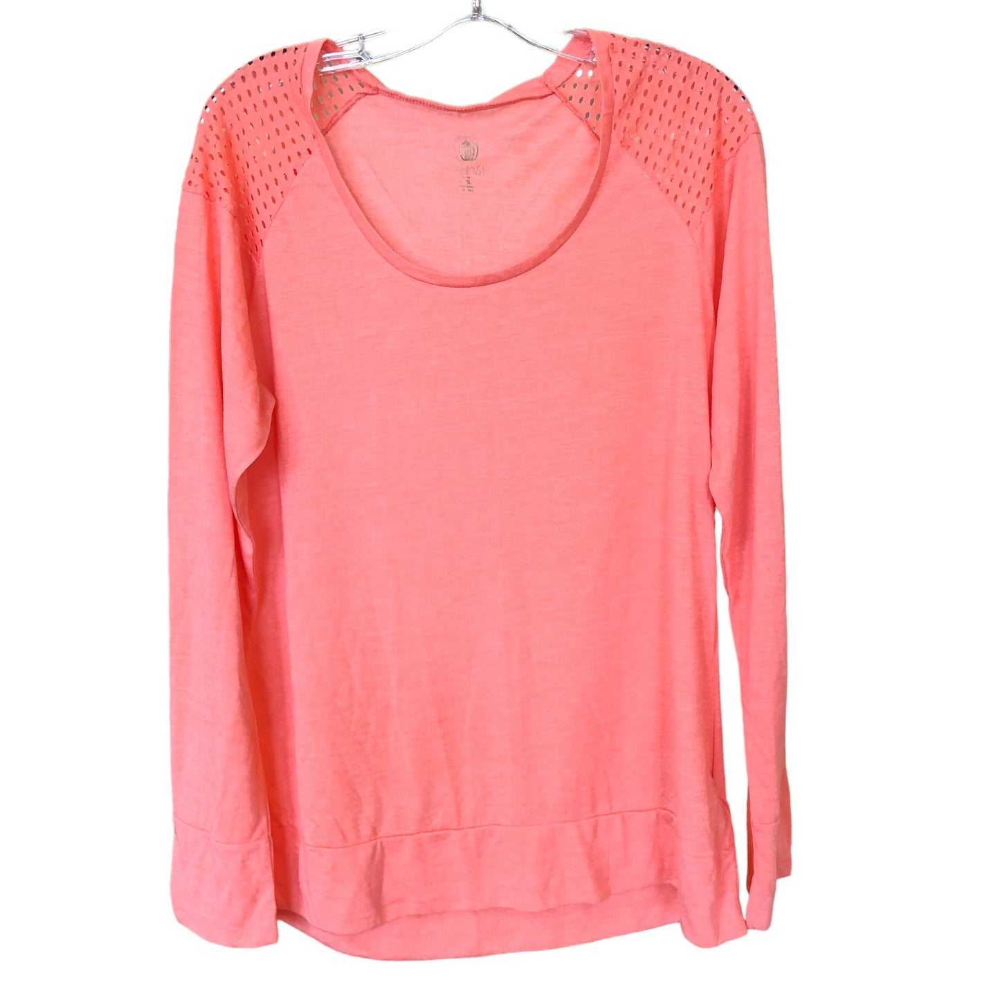 Coral Top Long Sleeve Balance Collection, Size Xl