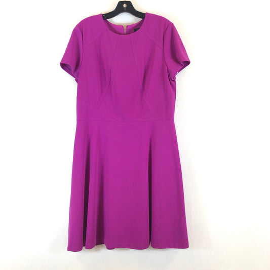 Dress Casual Midi By Tahari By Arthur Levine  Size: XXL