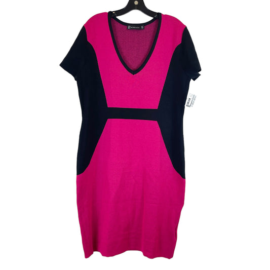 Black & Pink Dress Casual Short New York And Co, Size XXL