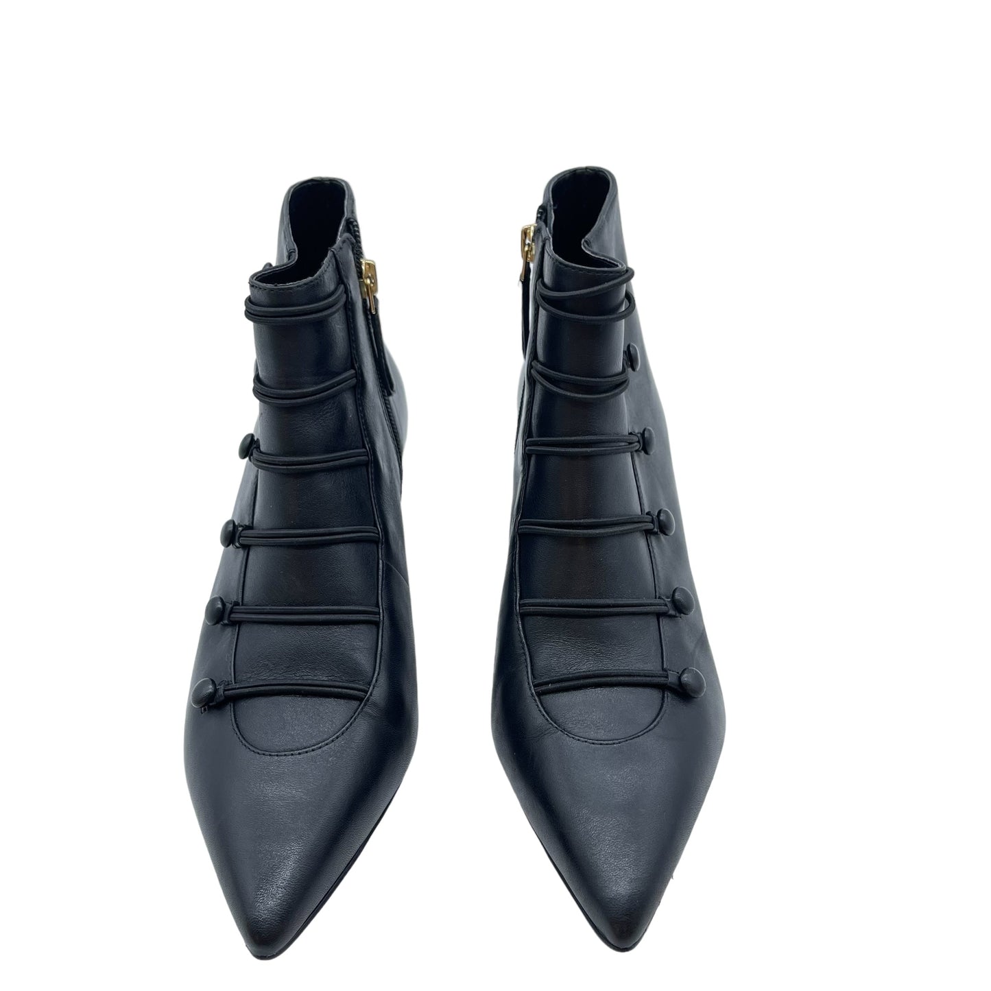Black Boots Ankle Heels Nine West, Size 7.5