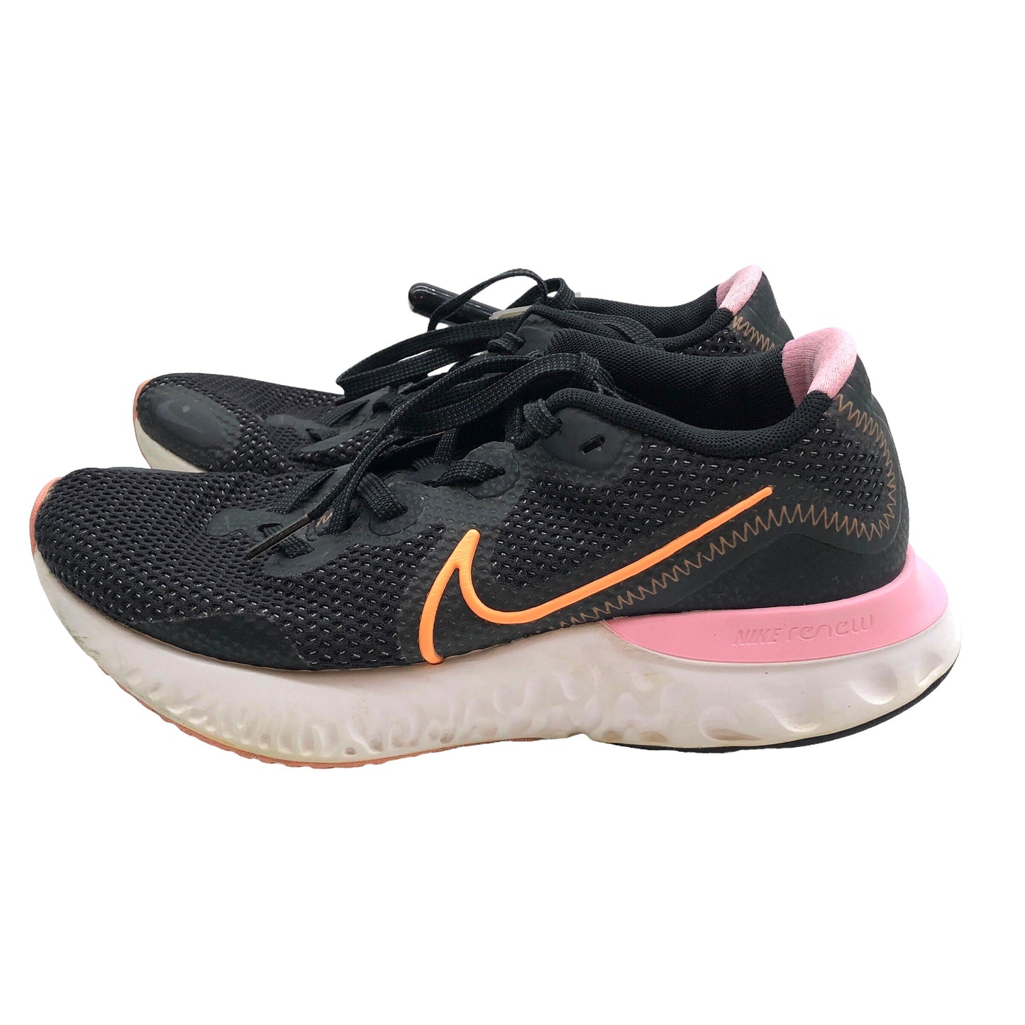 Black & Pink Shoes Athletic Nike, Size 6.5
