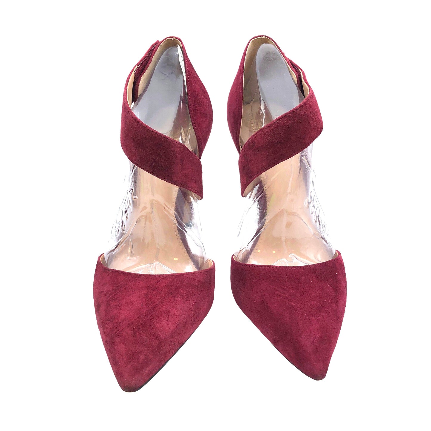 Red Shoes Heels Stiletto Vince Camuto, Size 7