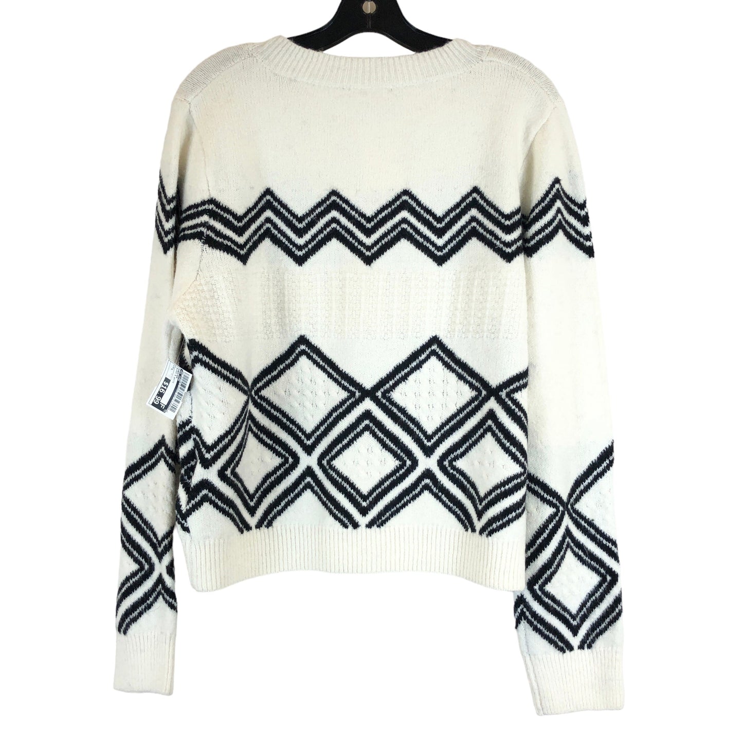 Black & White Sweater Ee Some, Size L