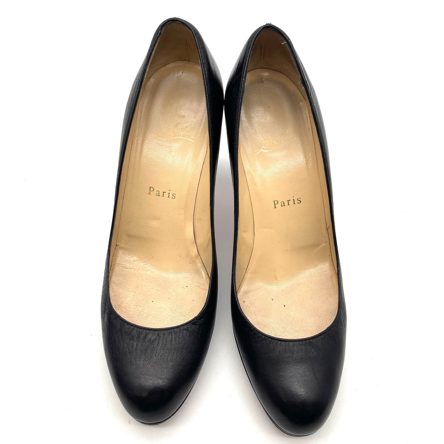 Black Shoes Luxury Designer Christian Louboutin, Size 8 | 38.5
