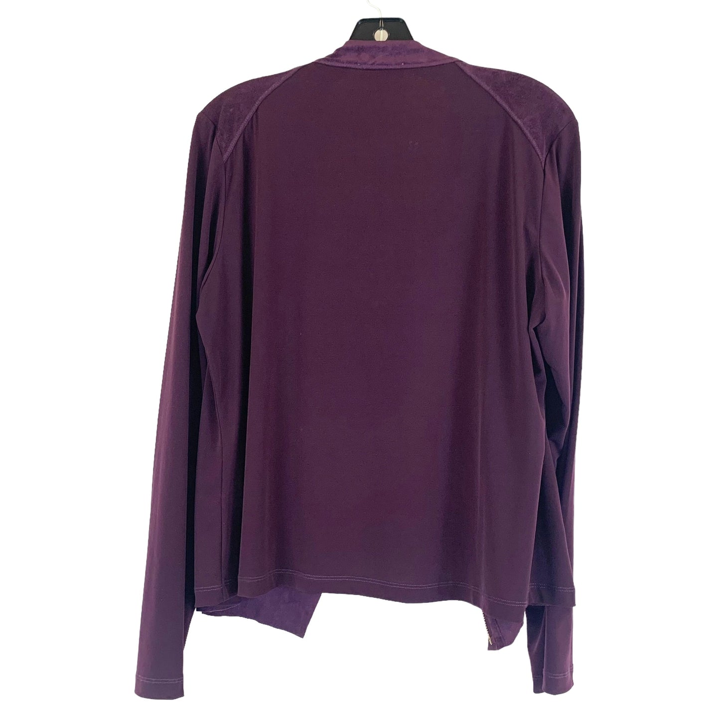 Purple Top Long Sleeve Calvin Klein, Size Xl