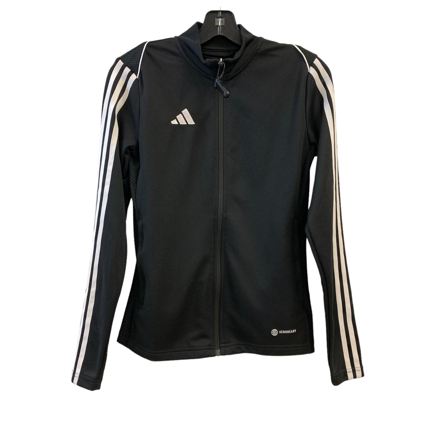 Athletic Top Long Sleeve Collar By Adidas  Size: Xs