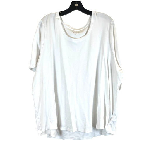 Top Short Sleeve Basic By Coldwater Creek  Size: 3x