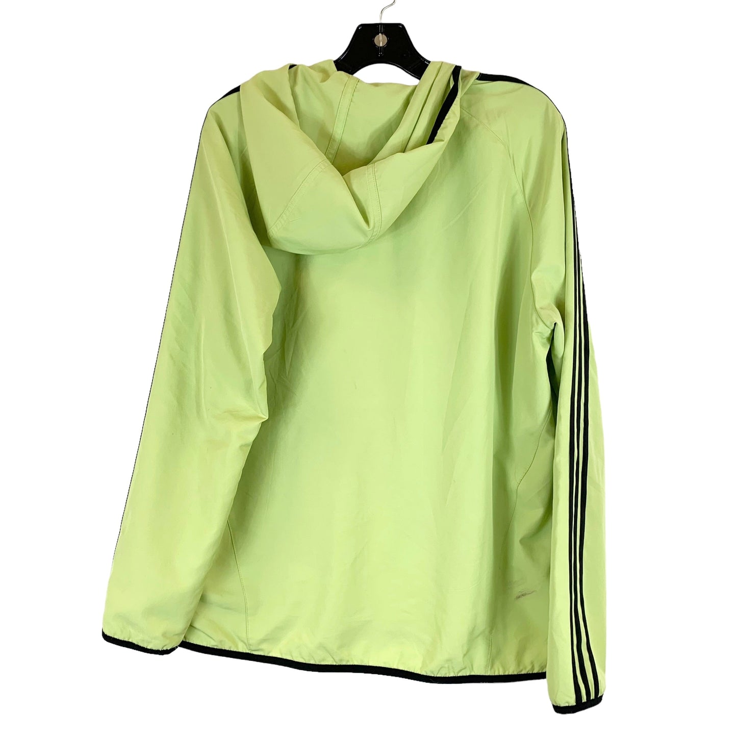 Black & Green Athletic Jacket Adidas, Size L