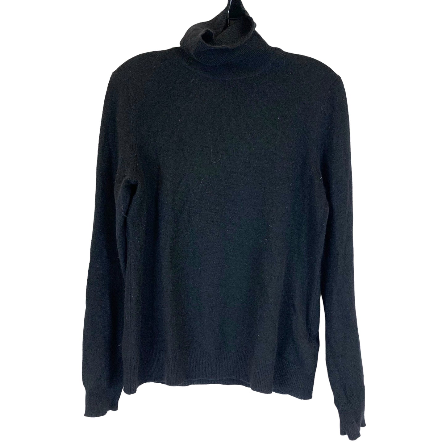 Black Sweater Cashmere Lord And Taylor, Size L