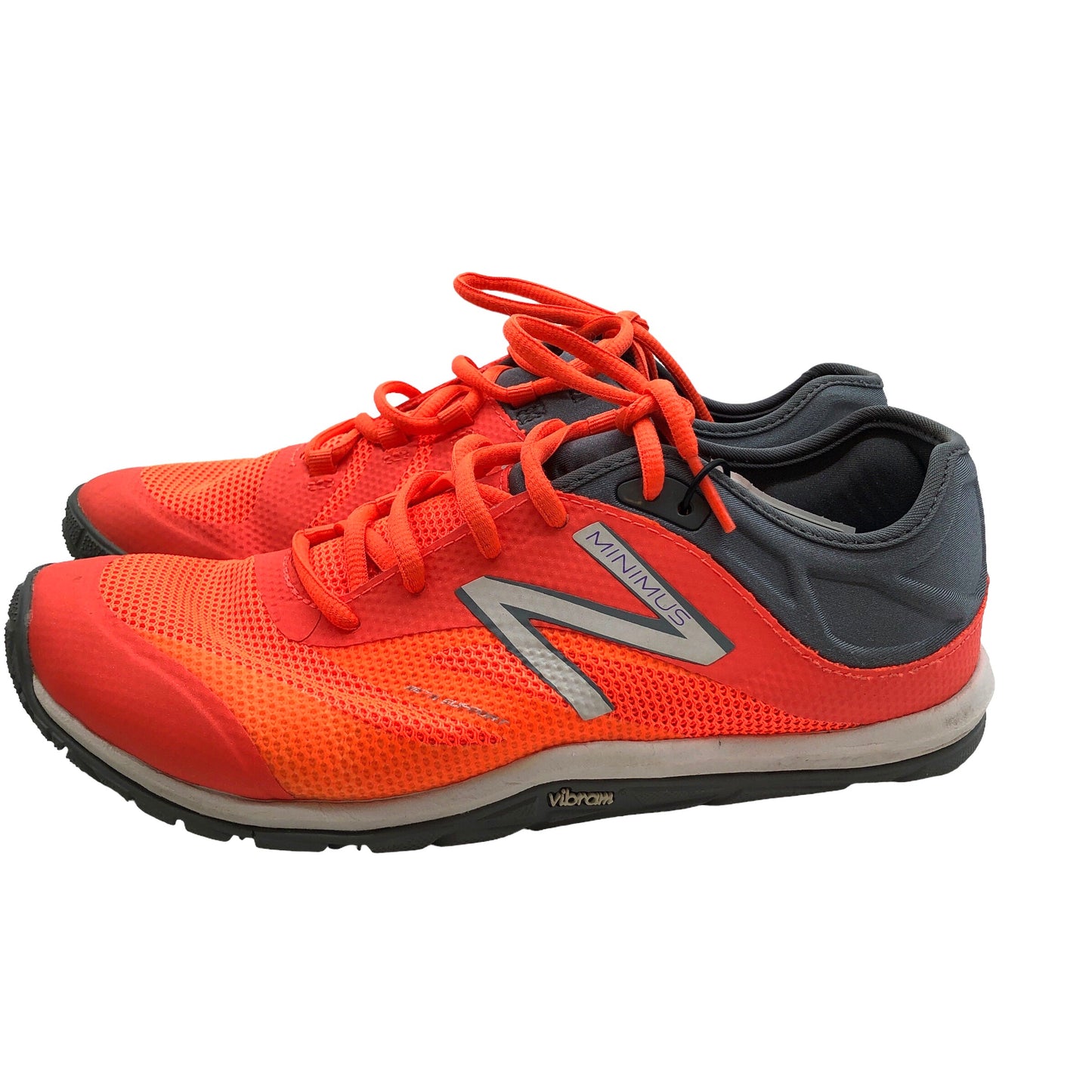 Grey & Orange Shoes Athletic New Balance, Size 9.5