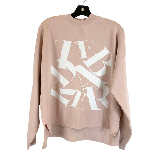 Pink & White Top Long Sleeve Ted Baker, Size S