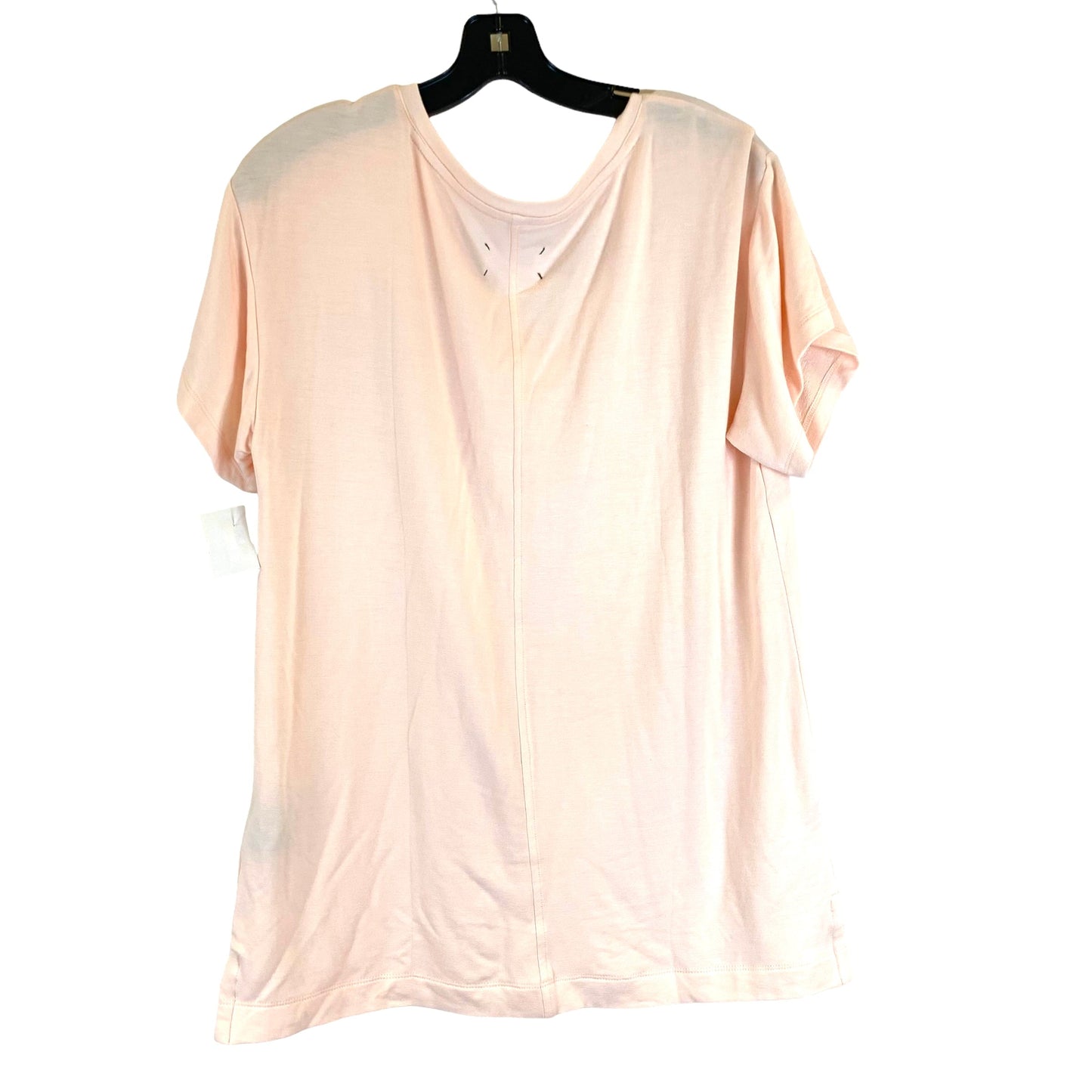 Pink Top Short Sleeve Basic Lou And Grey, Size M