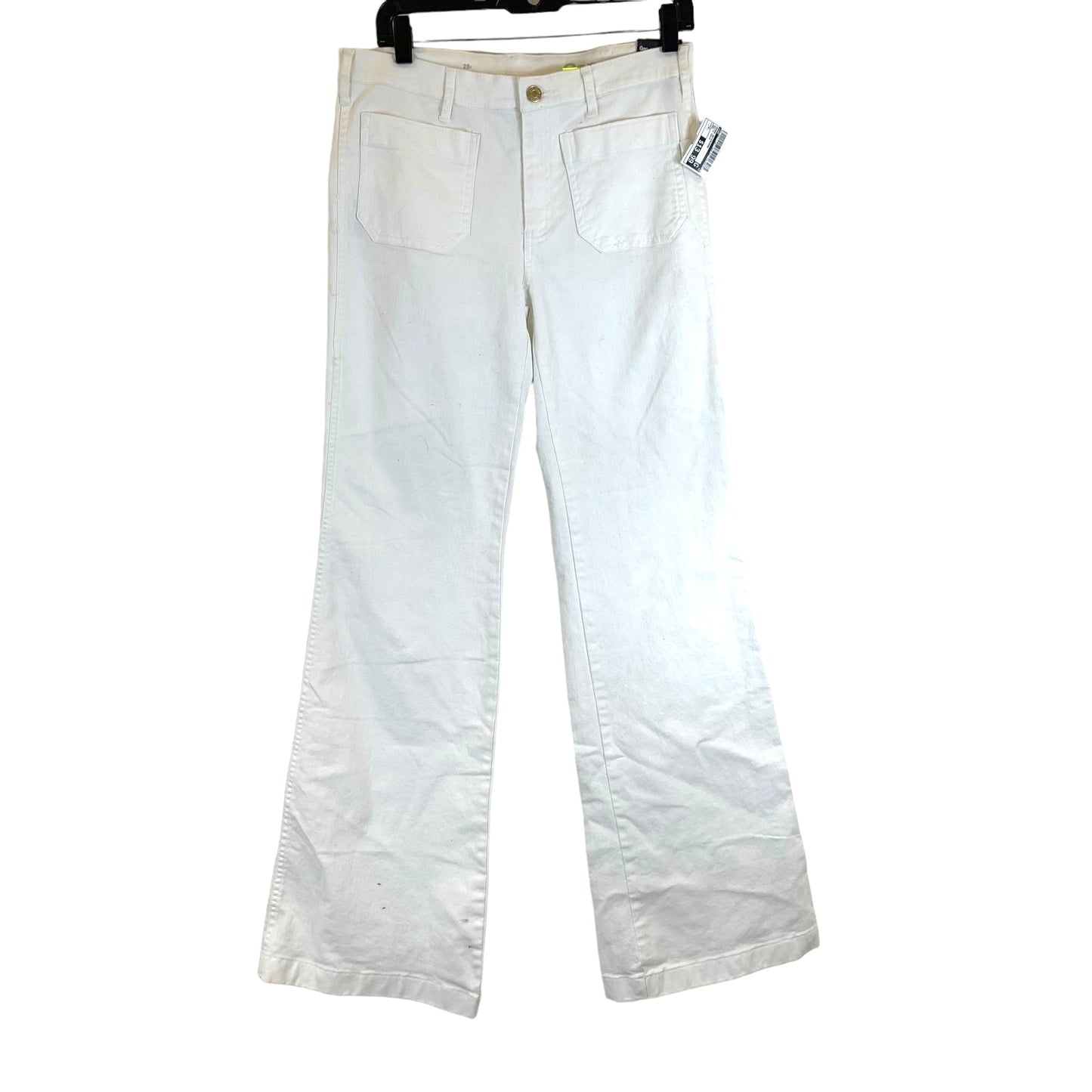 White Denim Jeans Boyfriend Gap, Size 6