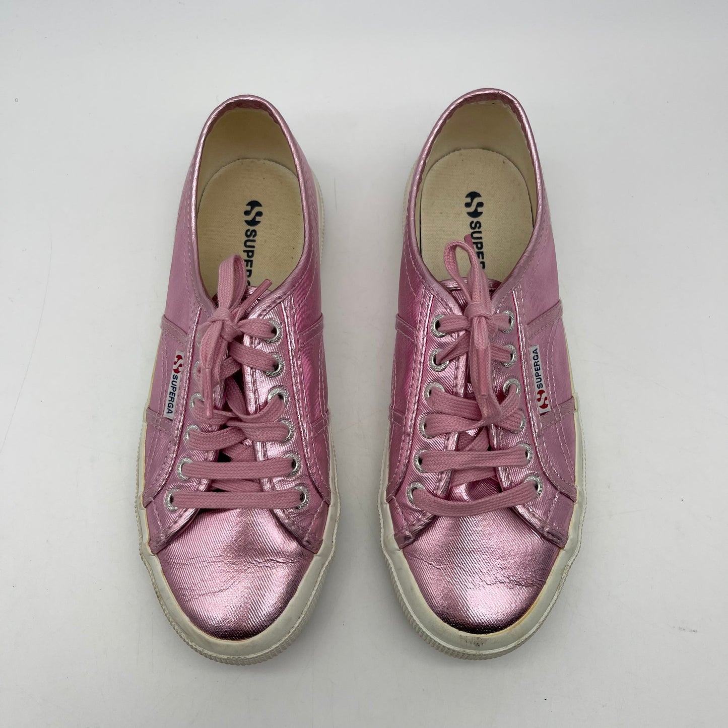 Pink Shoes Sneakers Superga, Size 8