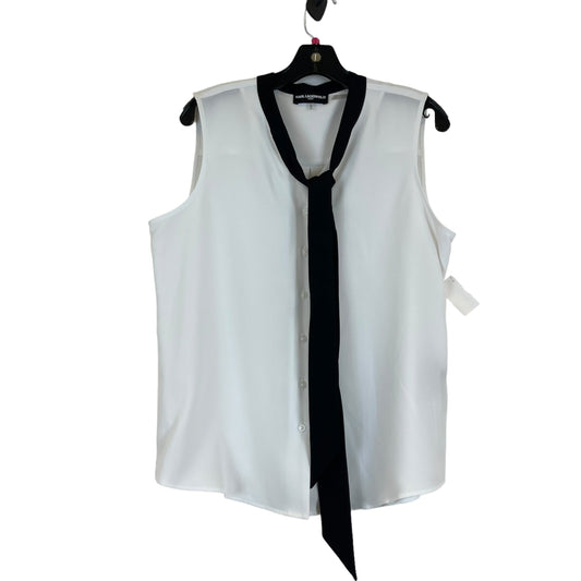 Blouse Sleeveless By Karl Lagerfeld  Size: M