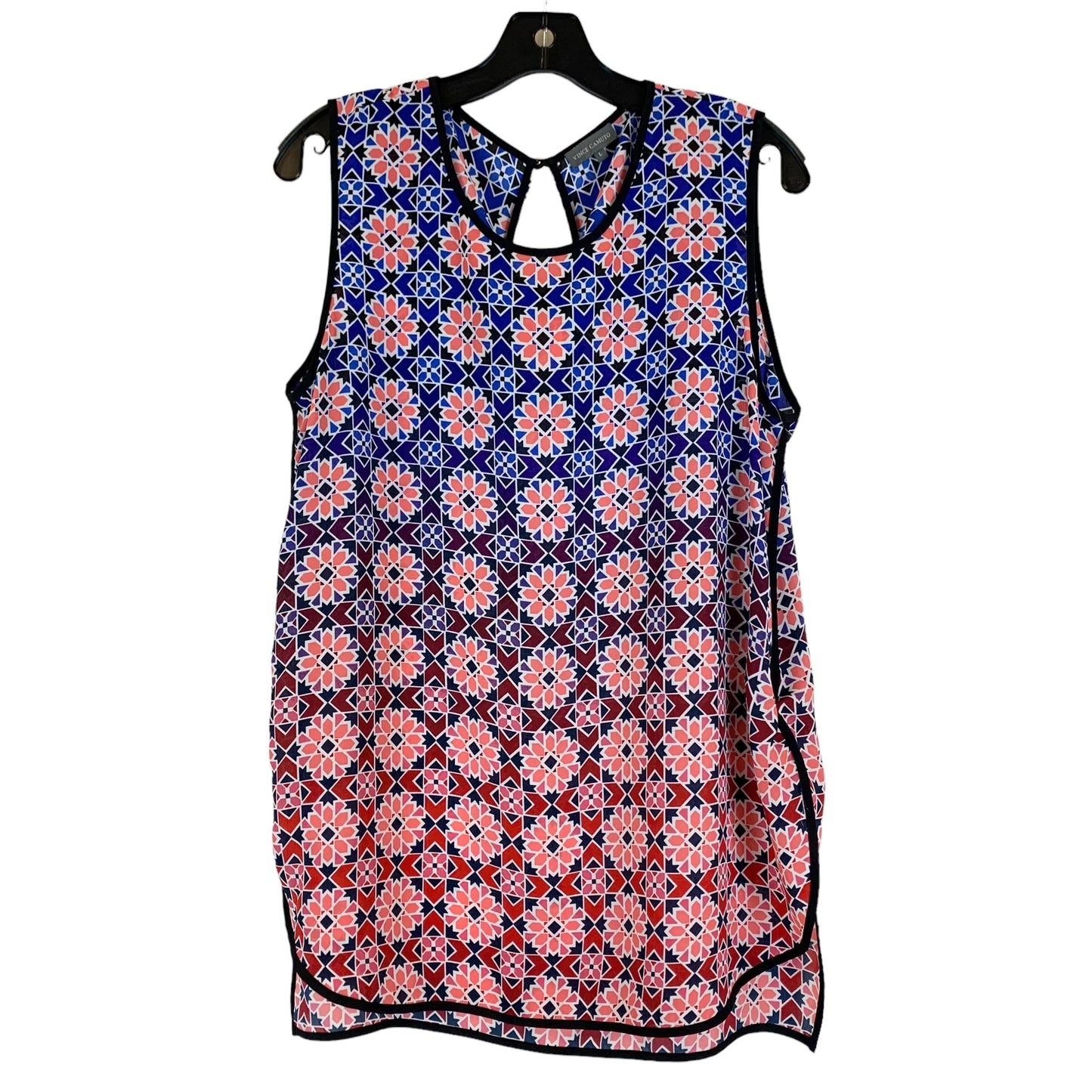 Blue & Pink Top Sleeveless Vince Camuto, Size L